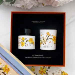 White Garden Diffuser Set